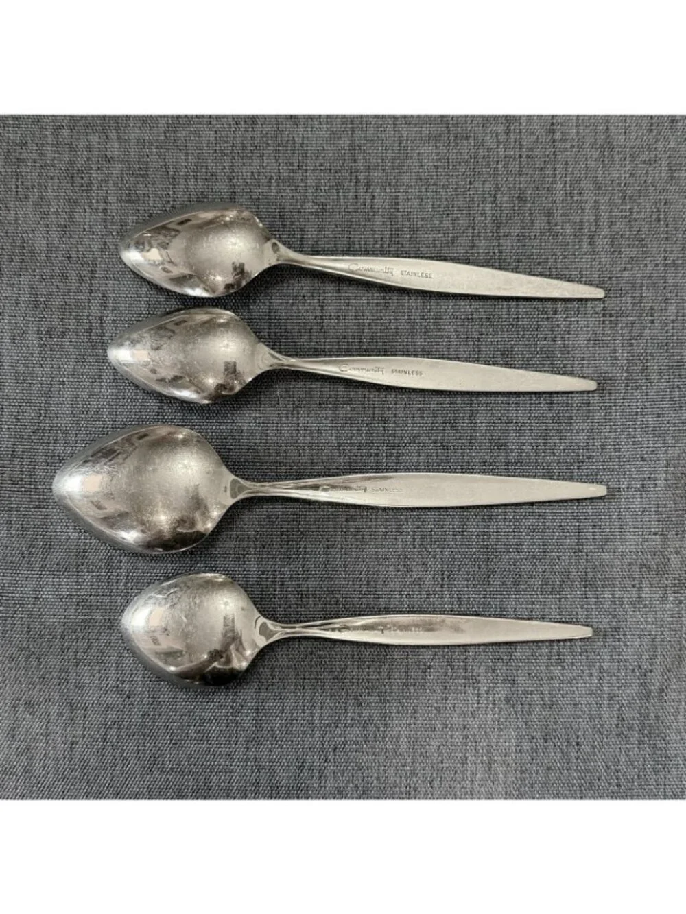 Oneida Community Venetia Stainless Flatware 1 Sugar Spoon 1 Table 2 Teaspoons